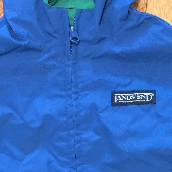 Lands' End Vintage Kids Rain Jacket - Picture 2 of 9